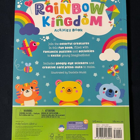 NEW Fashion Dreams Sketching Set, Rainbow Kingdom Activity Book & Monsters Bag - Picture 4 of 5